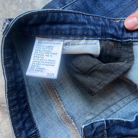 AG the stilt cigarette leg jeans 32R - Picture 4 of 8